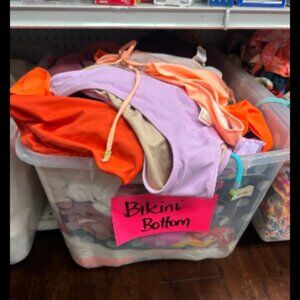 Wholesale Bundle 50 pc Lot - Bikini tops and bottoms - Resellers Swimwear lot